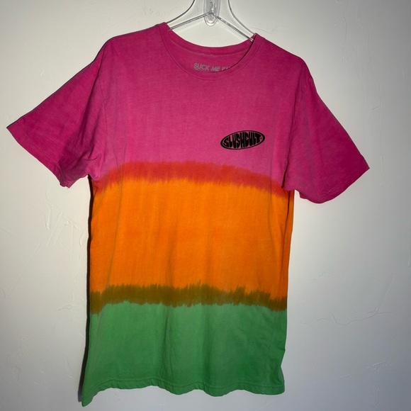 Urban Outfitters Slushcult Slant Logo Tee Size  L - Picture 4 of 10